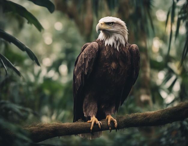 Un águila en la jungla