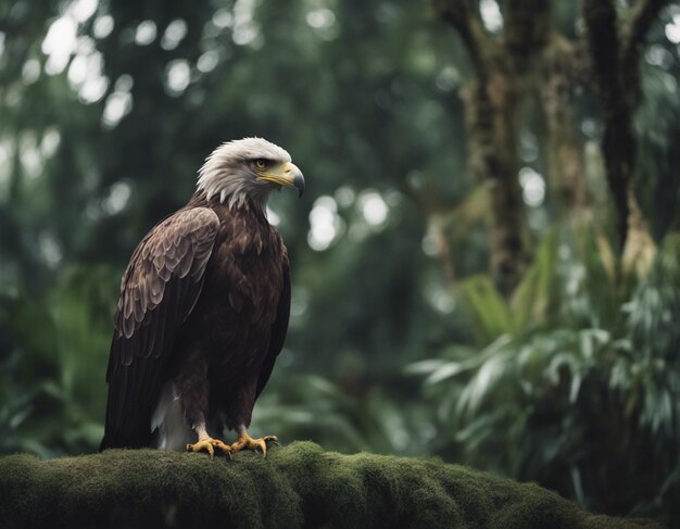 Un águila en la jungla