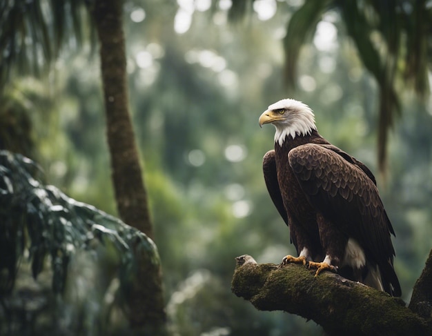 Un águila en la jungla