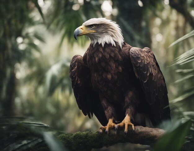 Un águila en la jungla