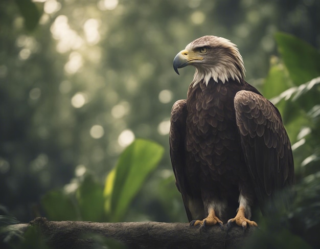 Un águila en la jungla