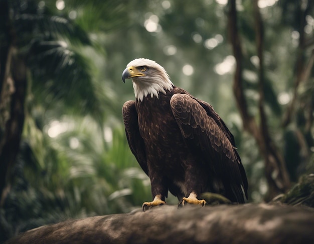 Un águila en la jungla