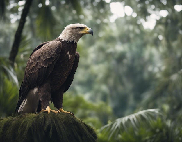 Un águila en la jungla