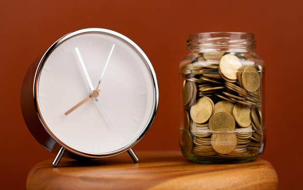 Ahorro de dinero y tiempo finanzas y contabilidad financiera Planifique sus inversiones flujo de efectivo financiero