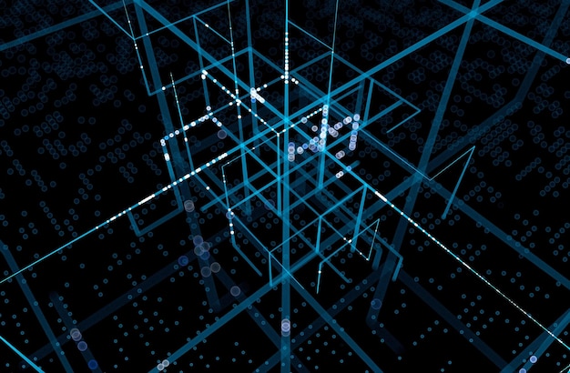 AI chatbot Inteligencia artificial concepto de análisis de ciencia de datos digitales