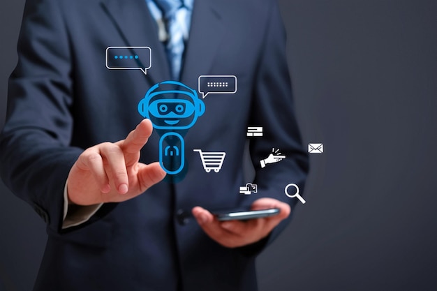 AI chatbot Programador que utiliza inteligencia artificial para el desarrollo de software dentro de la oficina virtual