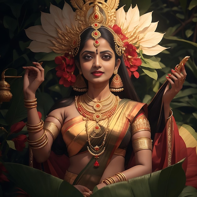 AI generada por Mahalaya