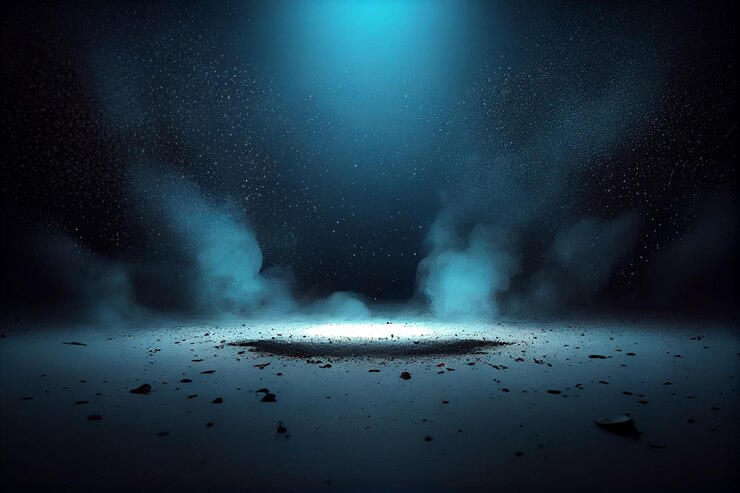 Ai generador de escenario oscuro vacío