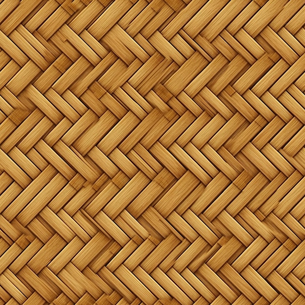 Ai generativa de fundo de textura de bambu sem costura