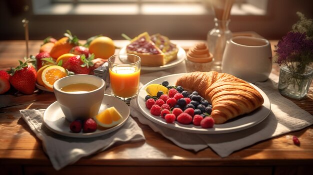 AI generativa para el desayuno