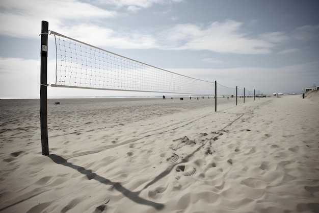 ai generativa de voleibol de playa