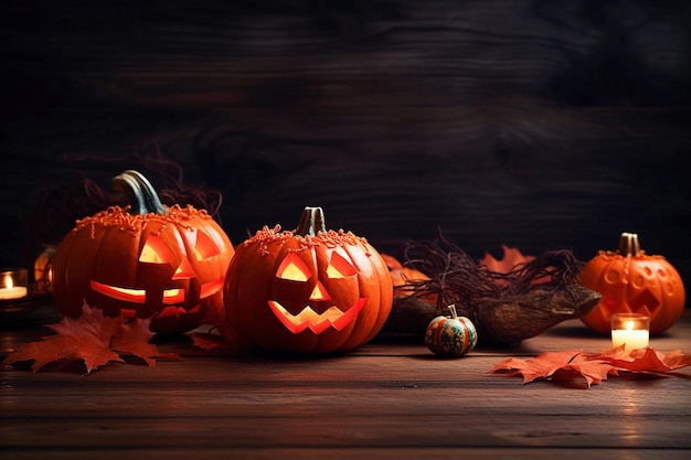 Ai generative Decorações para o Halloween