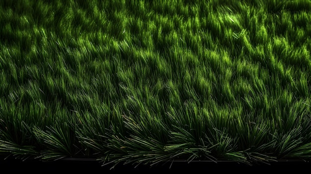 Foto ai generativo de textura de grama verde