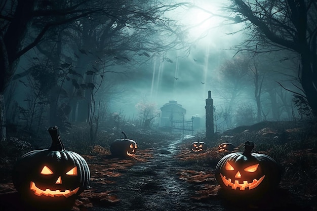 Ai generativo Decoraciones para Halloween