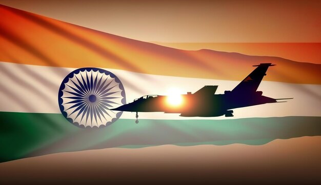 Ai generativo del día de la fuerza aérea india