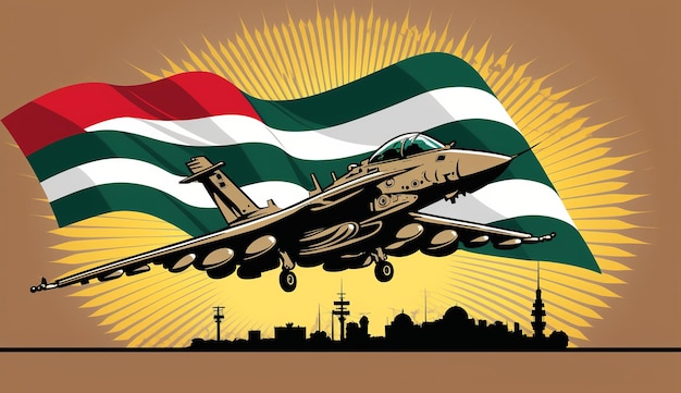 Ai generativo del día de la fuerza aérea india