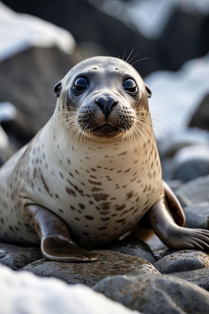 Ai generó imágenes realistas de focas