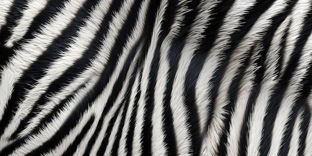 AI Gerado AI Generative Zebra decoração de fundo padrão de textura da pele Ilustração de arte gráfica