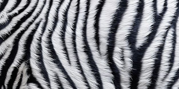 AI Gerado AI Generativo Zebra decoração de fundo padrão de textura de pele