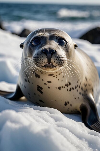 Foto ai gerou imagens realistas de focas