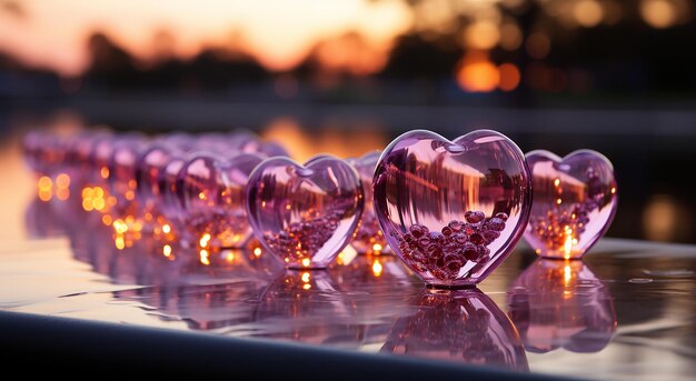 Foto ai gerou o fundo da celebração de são valentim