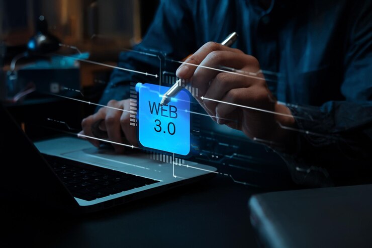 Foto ai inteligencia artificial y concepto de tecnología educativa un hombre usa portátiles aprende lecciones y en