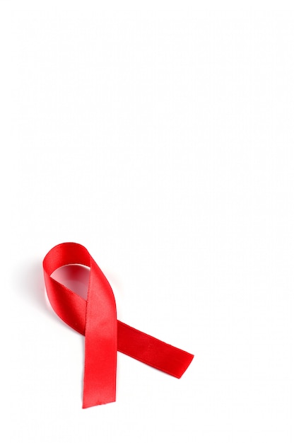 Aids Awareness Red Ribbon.