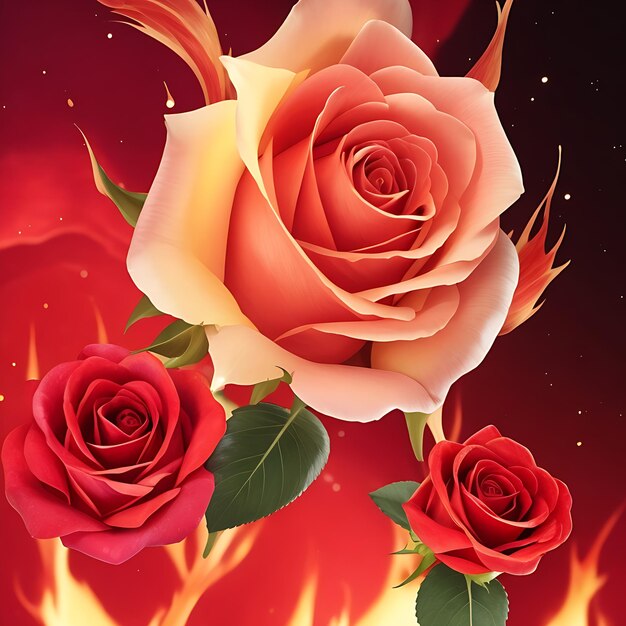 Foto aim burning rose_wallpaper aplicaciones en la tienda galaxy