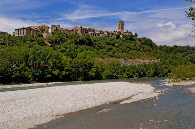 Ainsa, Huesca, Pirinéus, Aragão, Espanha