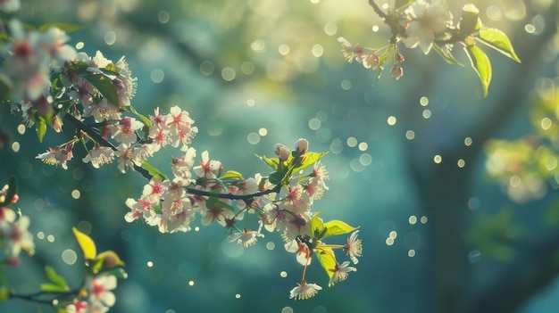 El aire está lleno del delicado olor de las flores y el distante sonido de los grillos que chirriaron.