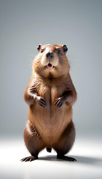 Foto el aire de musang del castor