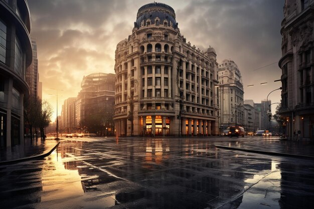 Foto el ajetreo y el bullicio de los mercados y bazares urbanos