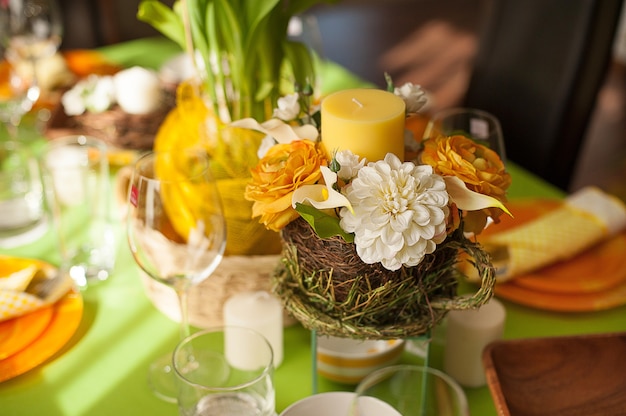 Ajuste de la tabla de primavera brillante