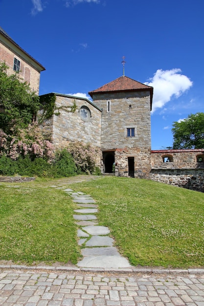 Akershus Castle Fortress in Oslo Norwegen