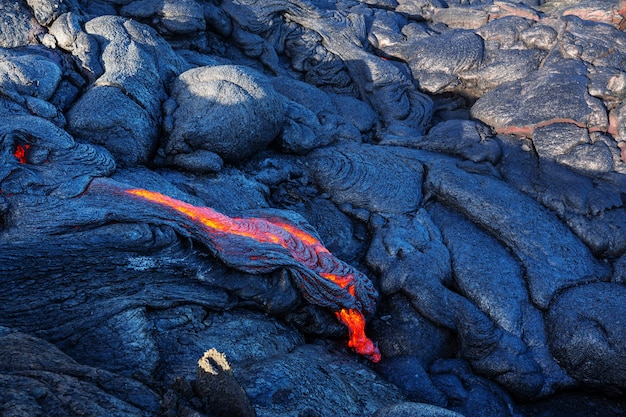 Aktiver Vulkan Kilauea auf Big Island, Hawaii