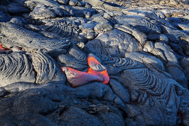 Aktiver Vulkan Kilauea auf Big Island, Hawaii