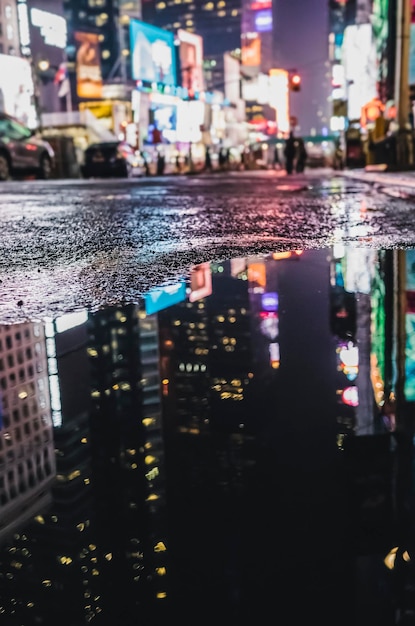 Aktivität in den Straßen von New York City