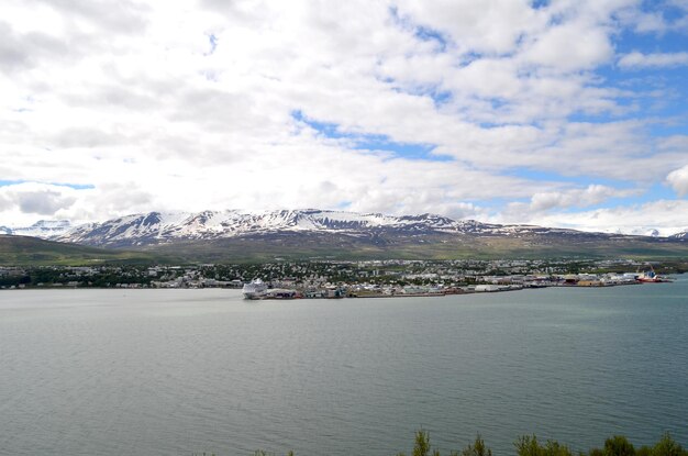 Akureyri-Godafoss-Insel im Juni 2016