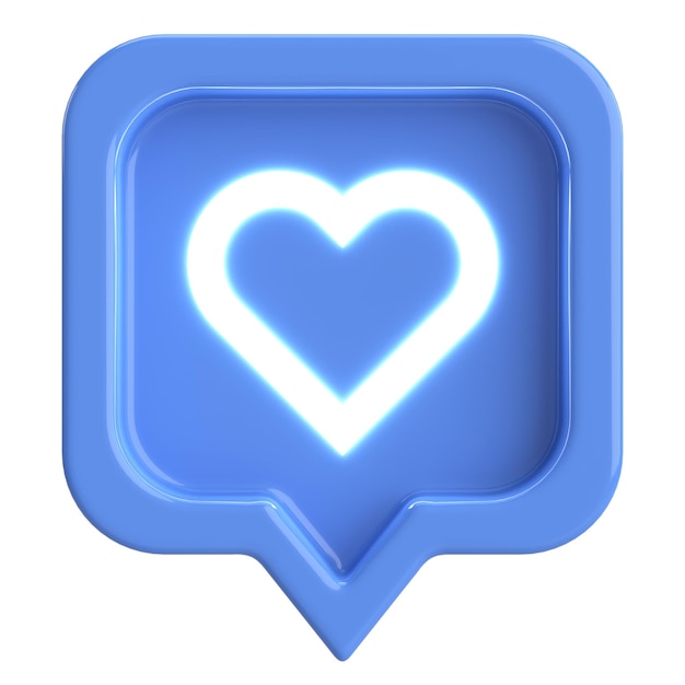Al igual que el icono 3D icono ilustración 3D