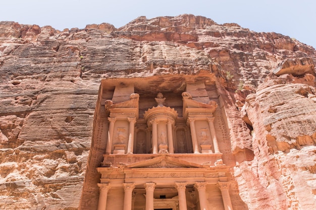 Al Khazneh en Petra Jordania