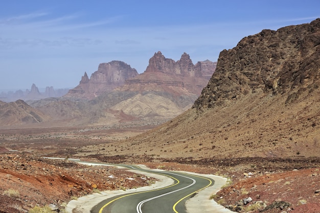 Al Shaq Great Canyon, Saudi-Arabien