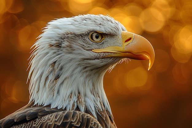 Foto ala de las libertades el simbólico águila calva