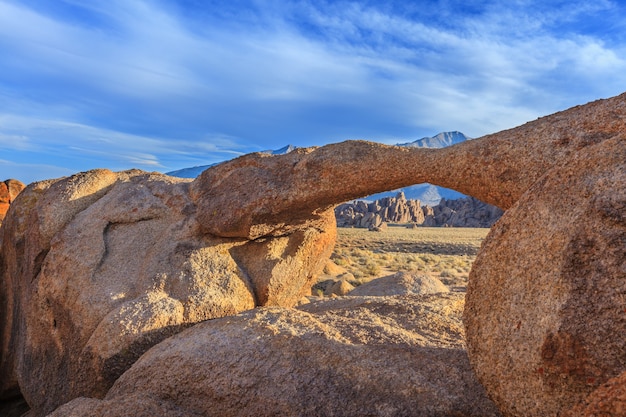 Alabama Hills Natural Arch Lone Pine in Inyo County, Kalifornien