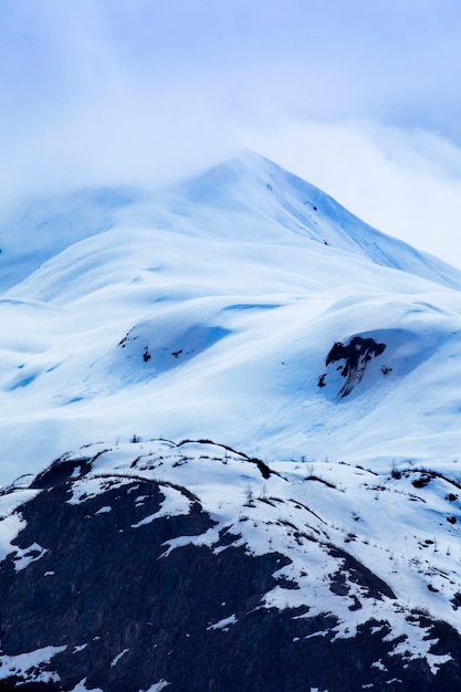 Alasca, Estados Unidos, Glacier Bay, National Park, majestoso, pico de gelo