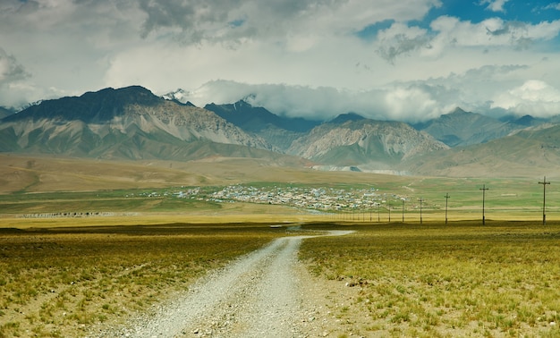Alay-Tal der Region Osh, Kirgisistan, Pamir-Gebirge in Kirgisistan?