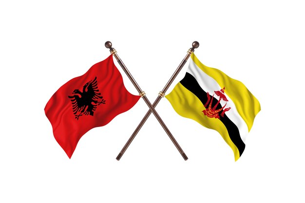 Albânia contra Brunei Duas Bandeiras