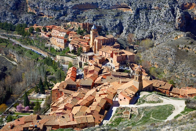 Albarracin mittelalterliche Stadt in Teruel Spanien