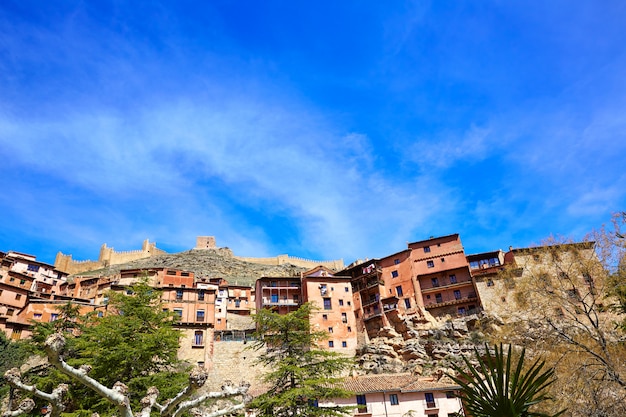 Albarracin mittelalterliche Stadt in Teruel-Welterbe