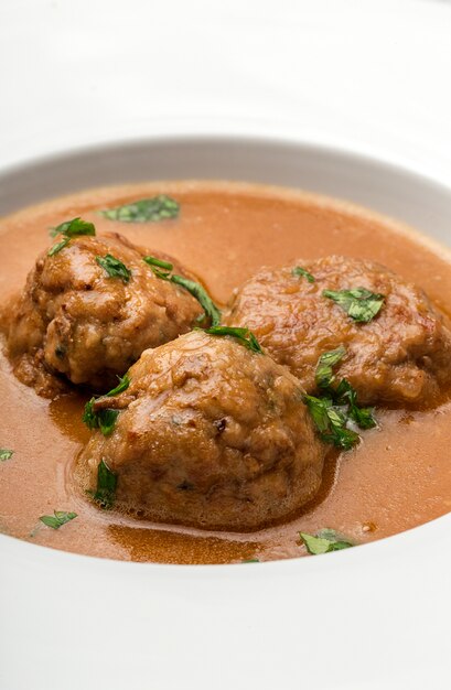 Albondigas Caseras Con Salsa Española