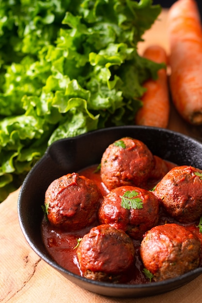 Albóndigas Picantes Caseras